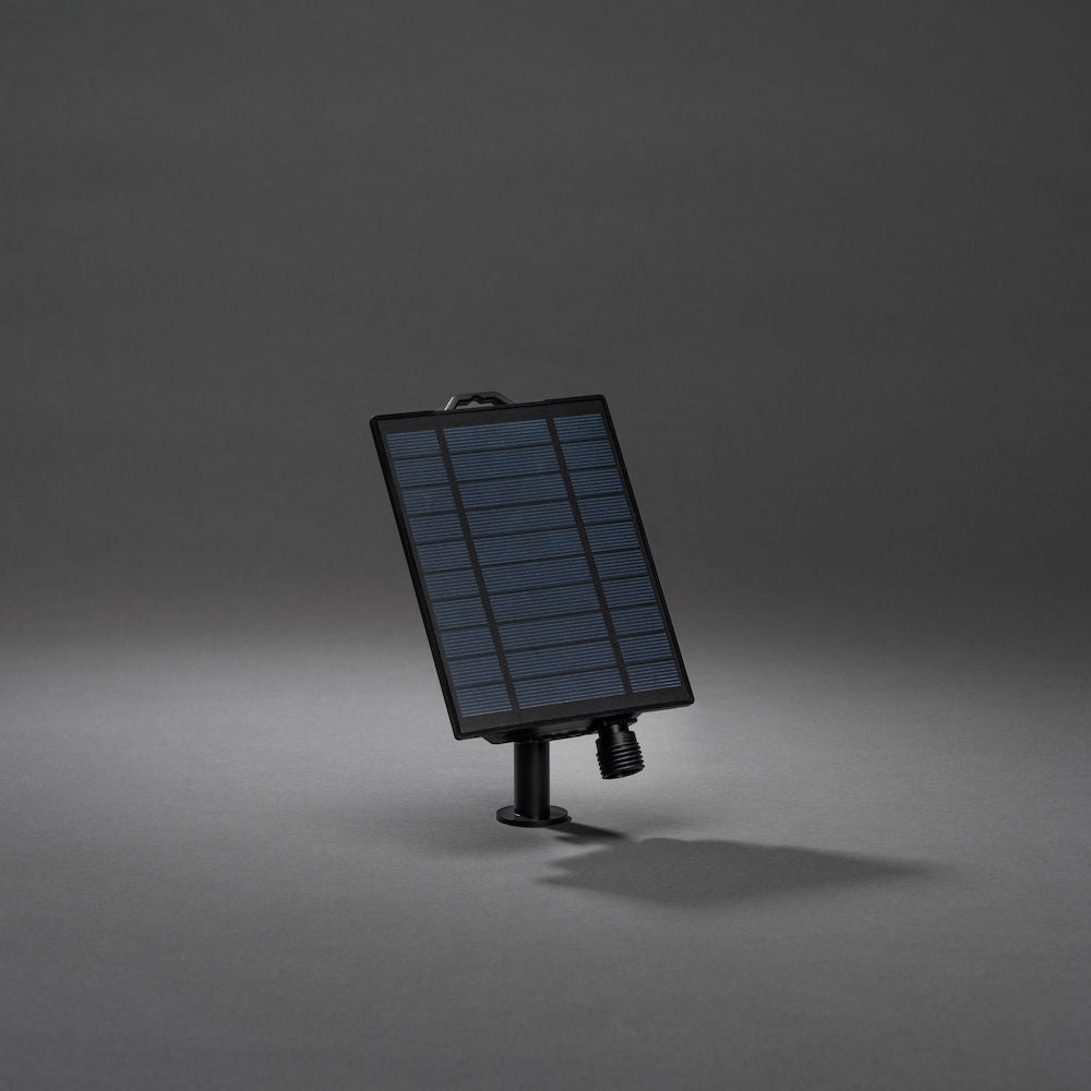 KONSTSMIDE Solar-Panel mit Erdspieß für LEDs Lichterketten • — Netze & 200