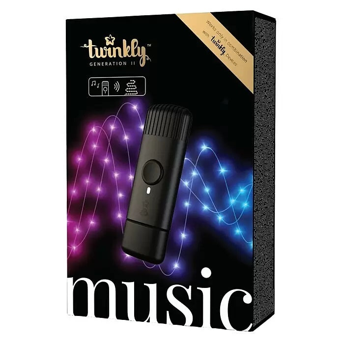 Twinkly Music USB-Dongle, schwarz, appgesteuert