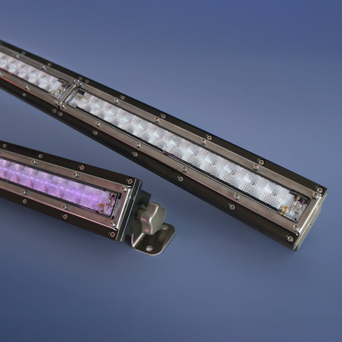 UV LED-Spezialleuchte Violet, Aluminium, 30V, 300mm, inkl. 3m Anschlussleitung