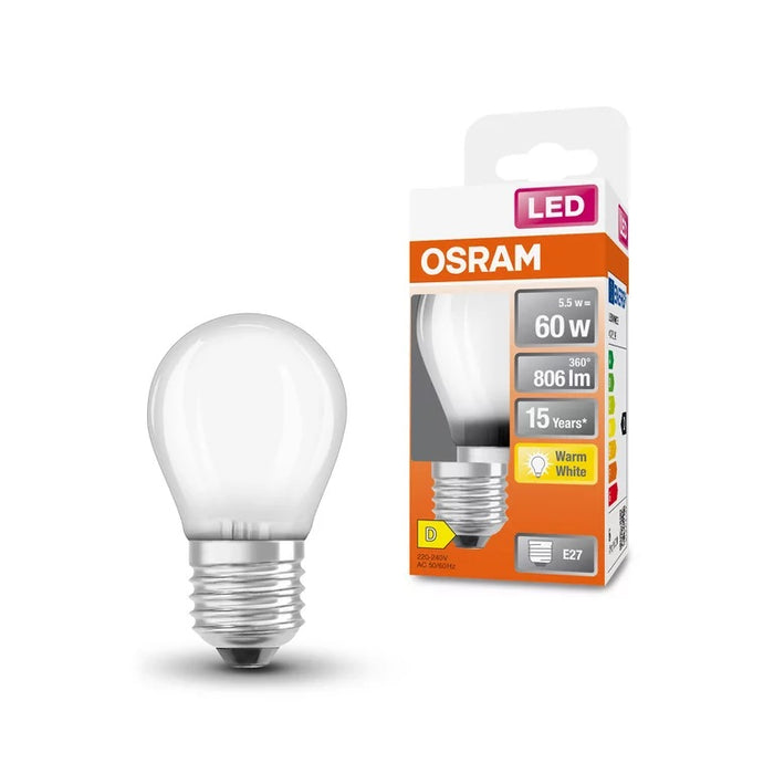 Osram LED STAR RETROFIT matt CLP 60 5,5W 827 E27 non-dim