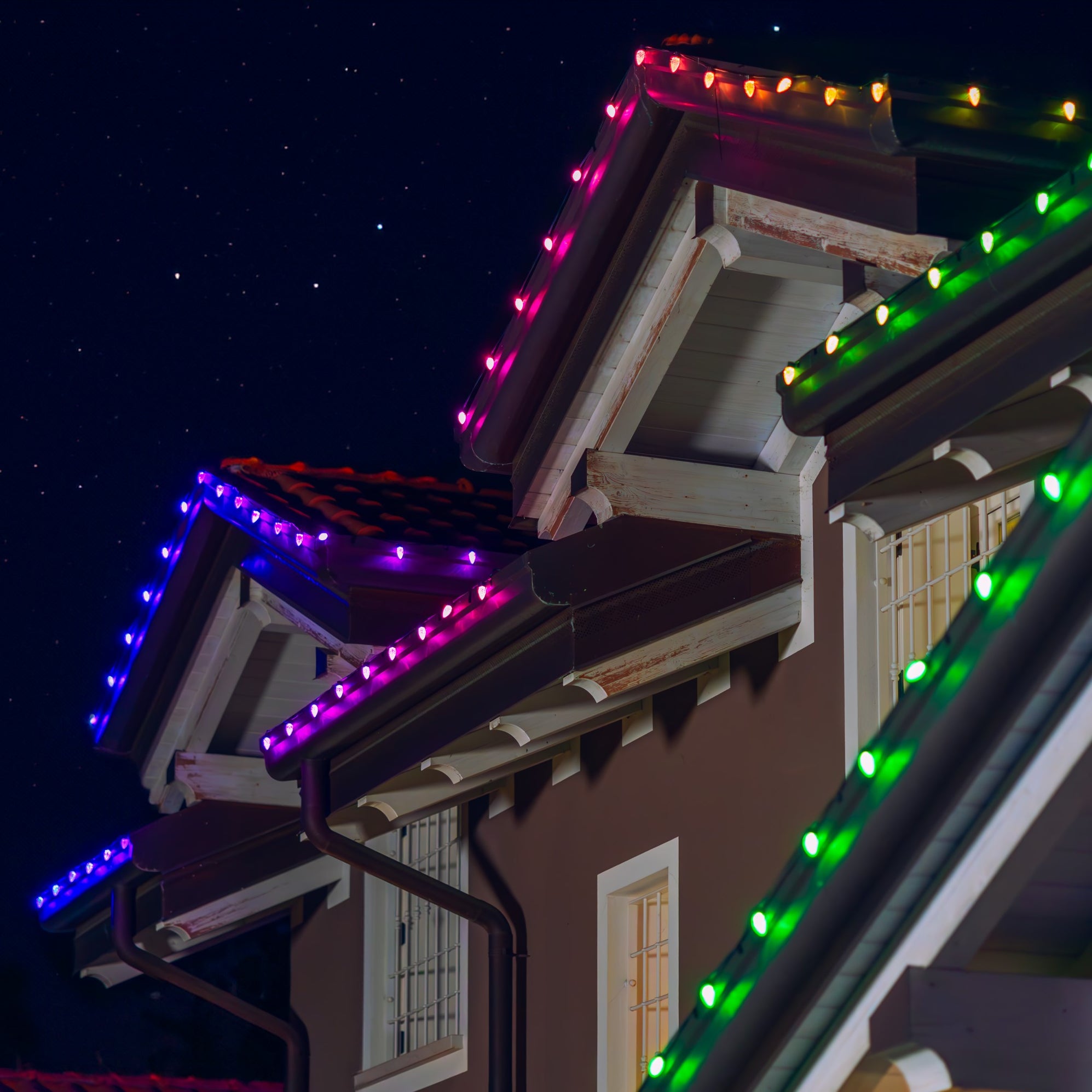 Twinkly LEDLichterkette Tropfen, RGB, IP44, appgesteuert, 2. Generati