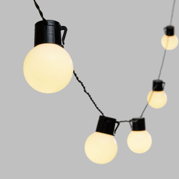 Lotti LED-Partylichterkette solar, 6m, IP44 • Lichterketten & Netze bei