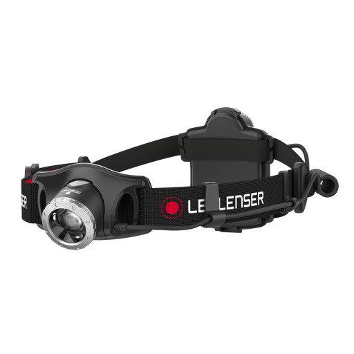 Ledlenser H7R.2 Wiederaufladbare LED-Stirnlampe mit Dimmfunktion und Fokussierung schwarz 28092