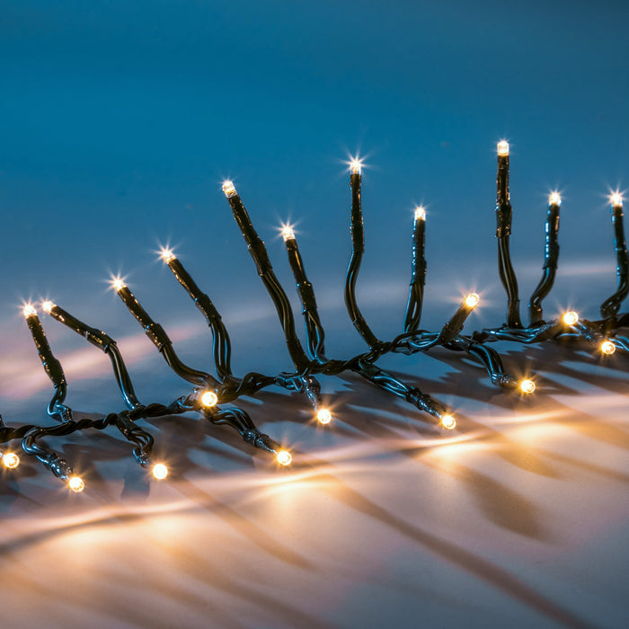 Lumineo LED-Lichterkette Cluster, warmweiß, IP44 • Lichterketten & Netze bei