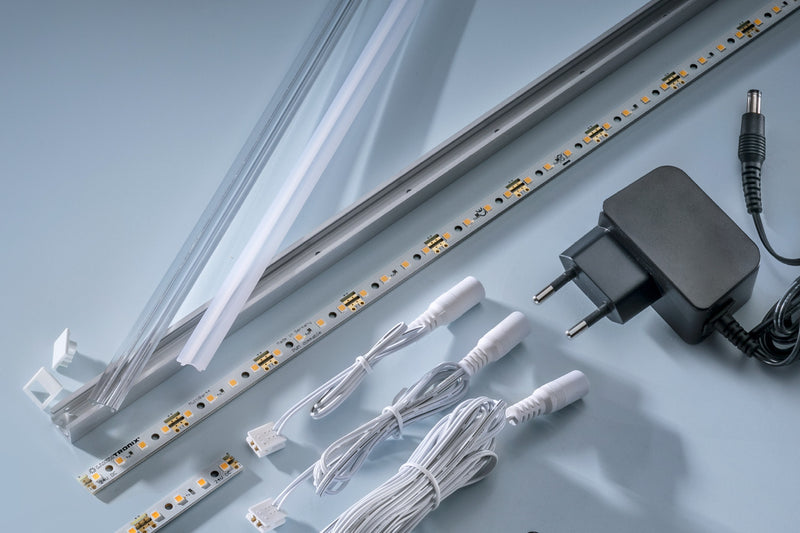 12V Volt LED Strip Wasserdicht Kabel Selbstklebend Beleuchtung