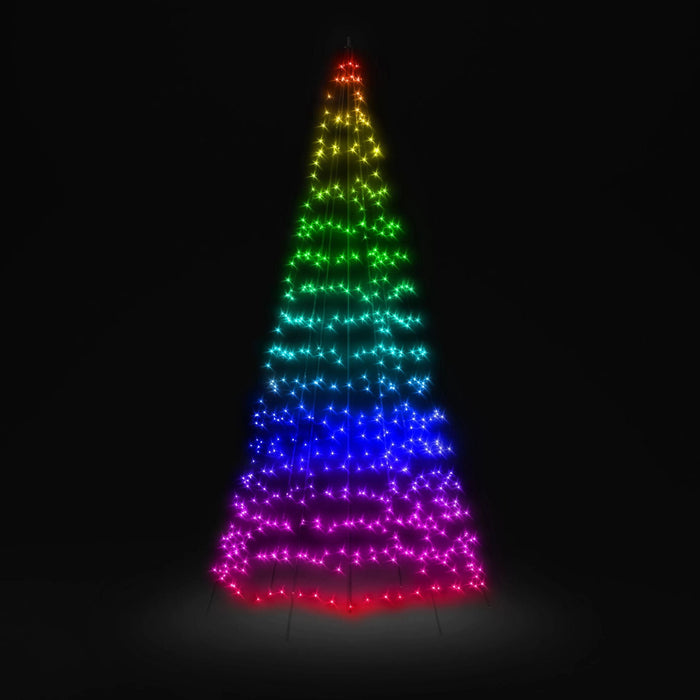Twinkly LED-Weihnachtsbaum, RGB+W, IP44 • Lichterketten & Netze