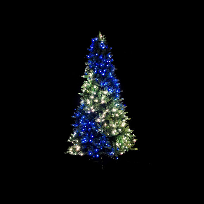 Twinkly Pre-lits, vorbeleuchteter LED-Weihnachtsbaum Tannenbaum, RGB, IP20, appgesteuert