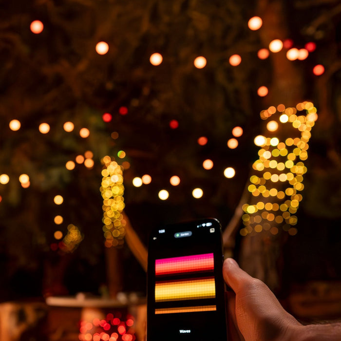 Twinkly Festoon LED-Partylicherkette, RGB, app-gesteuert
