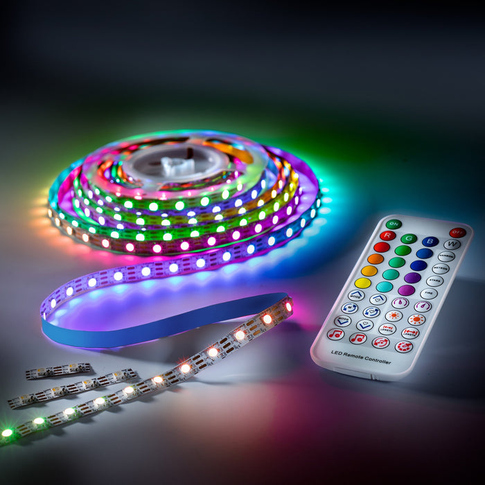 iFlex300 ECO LED-Streifen Set, RGBW, 300 LEDs, 5m, 5V, R2R, IR
