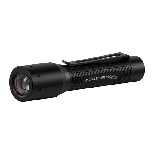 Ledlenser P3 Core LED-Taschenlampe, batteriebetrieben, schwarz 39425