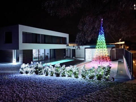 Konstsmide Weihnachtsmann mit Schlitten, • 10 LED-Deko bei LEDs