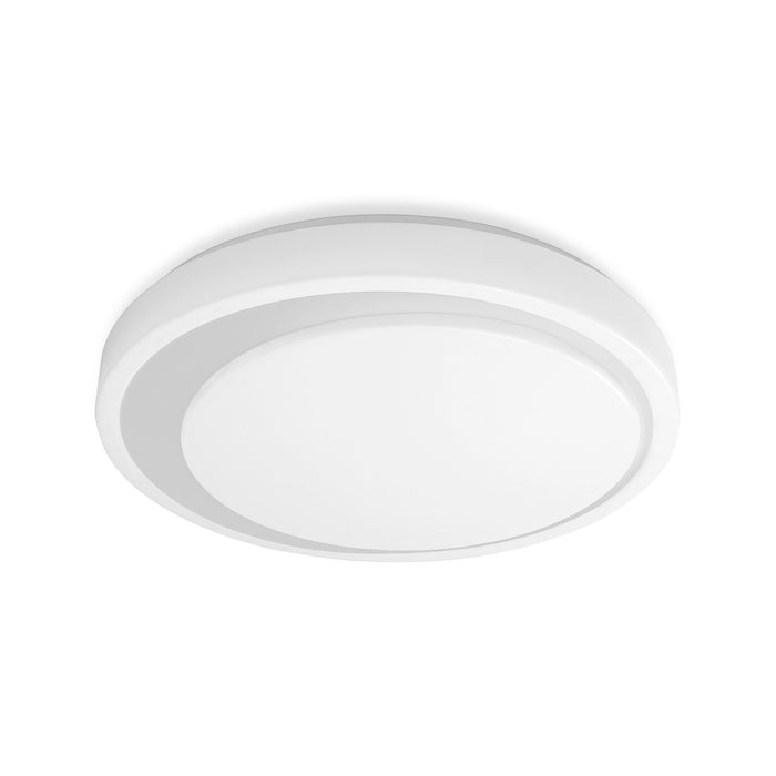 LEDVANCE SMART+ WiFi Tunable White LED-Deckenleuchte ORBIS Moon 480mm weiß-grau 39128