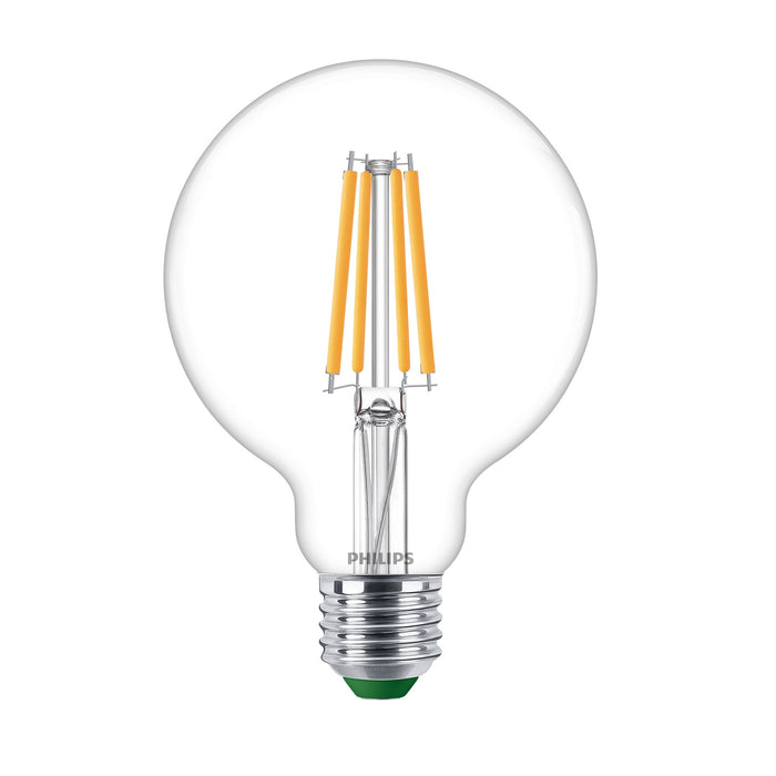 Philips Classic Filament LED-Lampe Globe95 4-60W E27 CRI80 EEK A klar, 2700K pic2 41160