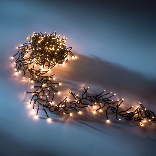 GYLEFY Weihnachtsbaum Lichterkette 2M 400 LED Christbaumbeleuchtung mit  Ring 16 Stränge Lichterkette Innen Außen mit 8 Modi Timer IP65 Wasserdicht  LED