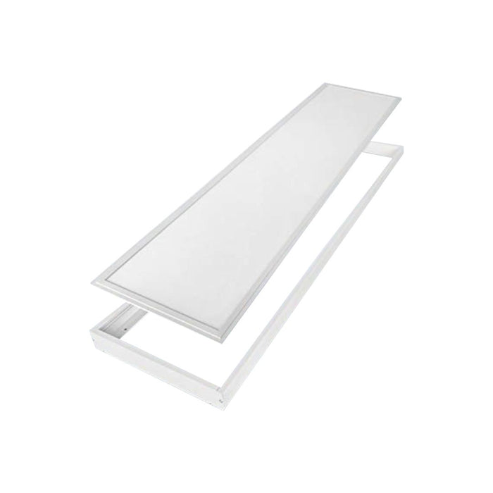 ENOVALITE Aufbaurahmen für LED-Panel 120x30cm, weiß