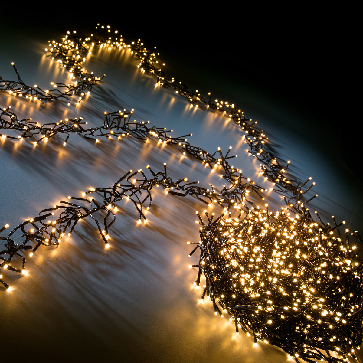 Lumineo LED-Lichterkette Cluster, warm • Lichterketten & Netze bei