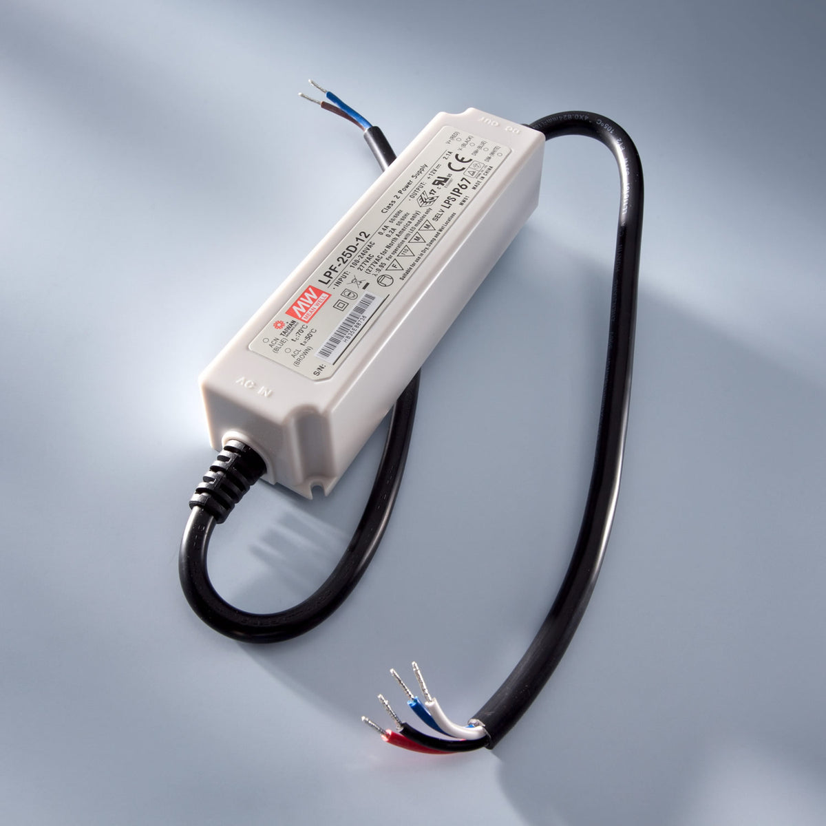 Meanwell LPF 24V, Netzteil - Varianten 16-90W • Spannungsquellen