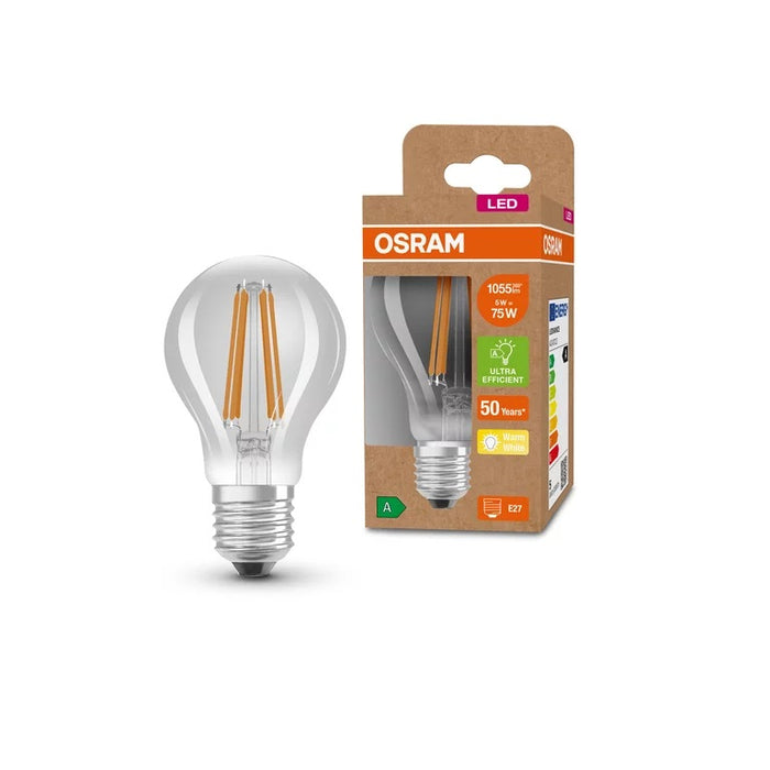 Osram Classic Filament LED-Lampe E27 830 EEK A klar, 4-60W pic3 40384