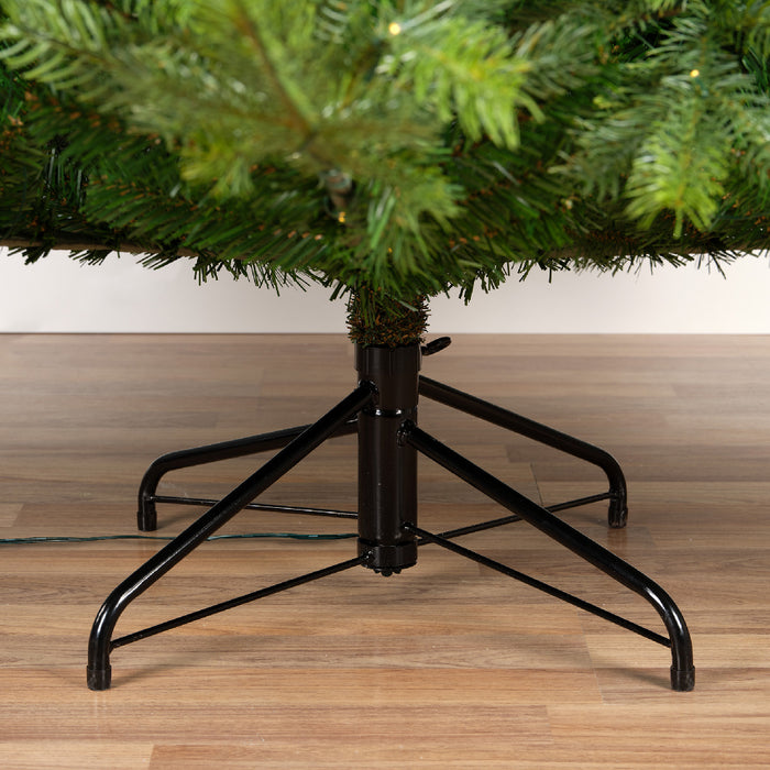LED-Weihnachtsbaum Tanne, 400 LEDs, 180cm, 8 Funktionen, inkl. Metallfuß