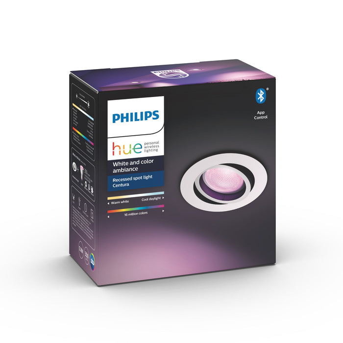 Philips Hue White & Color Ambiance Centura LED-Einbauspot, 350lm pic7
