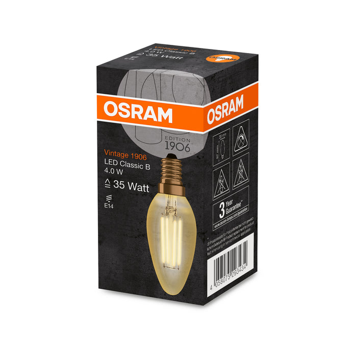 Osram LED VINTAGE 1906 CLB GOLD36 non-dim 4,5W 825 E14