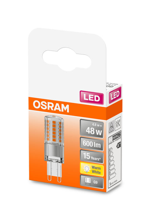 Osram LED STAR PIN 48 klar non-dim 4,8W 827 G9 pic3