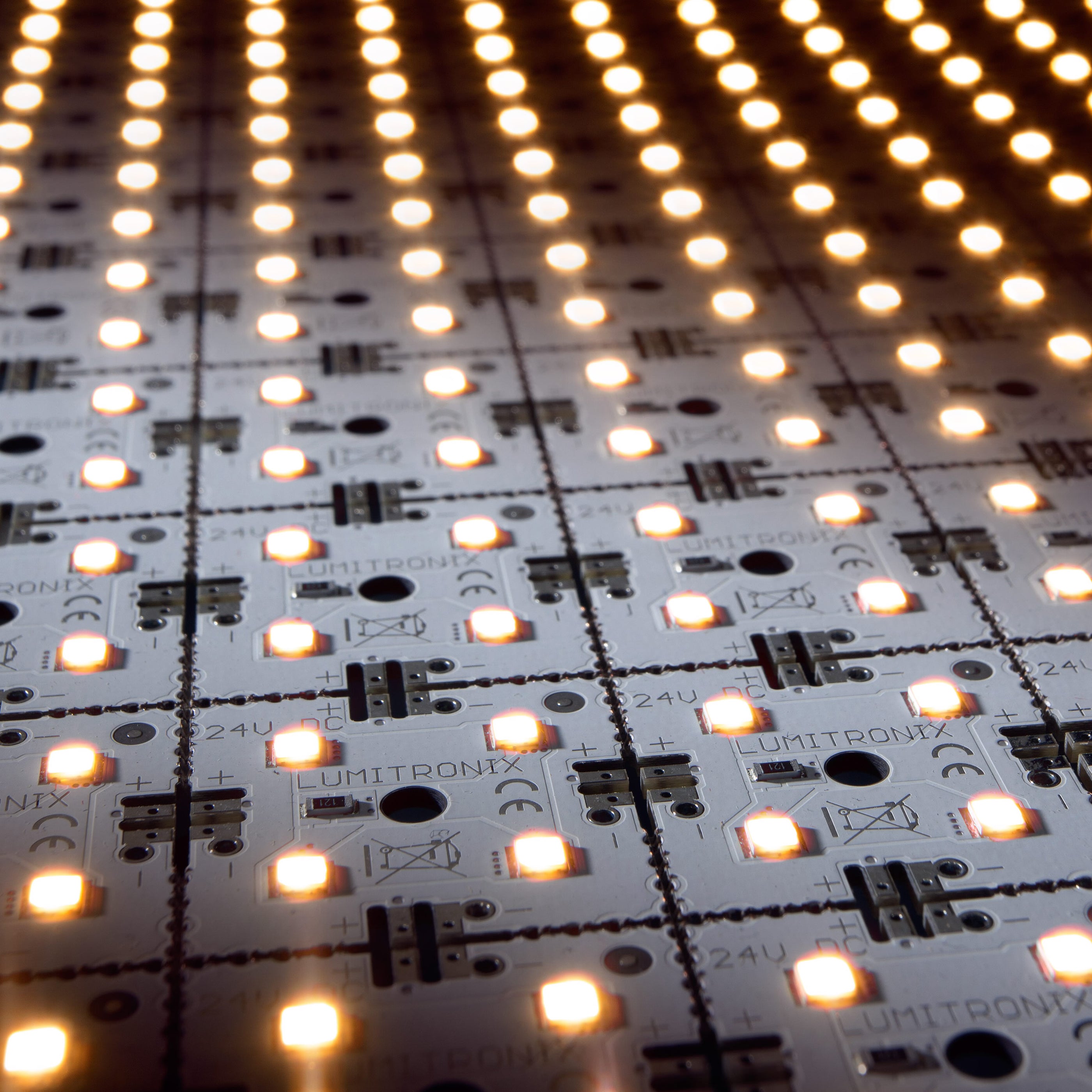 MiniMatrix LED-Flächenmodul warmweiß 24V • Matrix LED-Module bei LEDs.de
