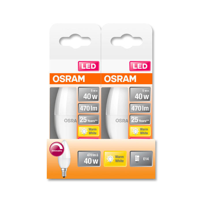 Osram LED SST DIM CLB40 5W 827 matt E14 pic4