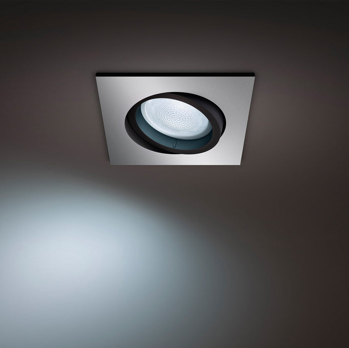 Philips Hue White Ambiance Milliskin LED-Downlight, 350lm, Rund, silber pic3 39375