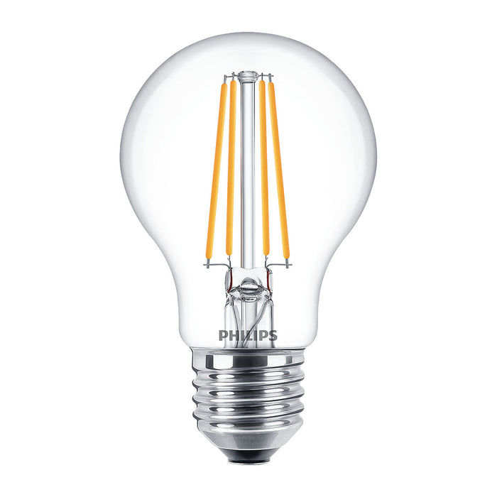 Philips Classic Filament LED-Lampe Doppelpack 7-60W E27 840 klar 40118