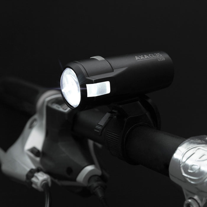 AXA Compactline LED-Fahrrad-Lichset, wiederaufladbar