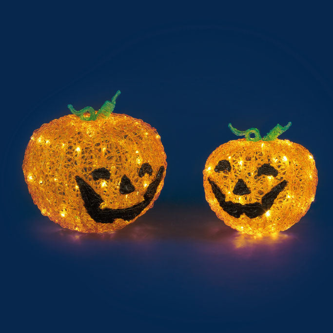 Lotti LED Kürbis, 80 weiße LEDs pic4
