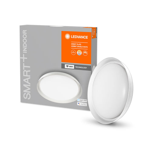 LEDVANCE SMART+ WiFi Tunable White LED-Deckenleuchte ORBIS Plate 430mm weiß pic2