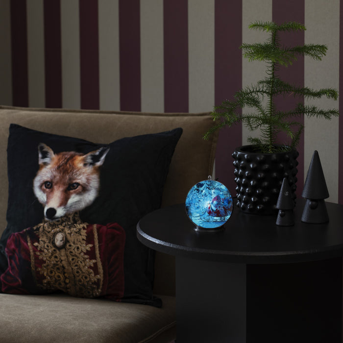Konstsmide LED-Hologrammkugel Weihnachtsmann, 2h-Timer • bei LED-Deko