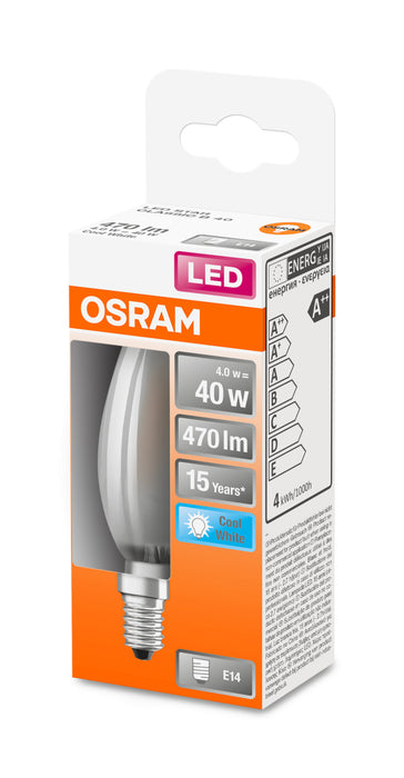 Osram LED STAR RETROFIT matt CLB 40 4W 865 E14 non dim pic4