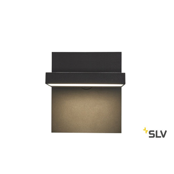 SLV ABRIDOR WL 3000-4000K IP55 Outdoor LED-Wandleuchte anthrazit pic8
