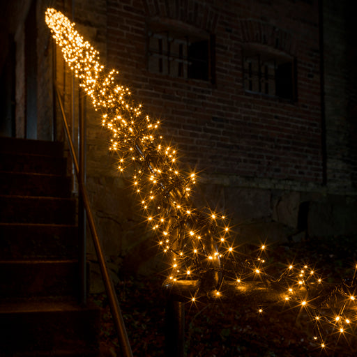 Konstsmide LED-Lichterkette Baummantel (Innen, 200-flammig, Kabellänge: 2,4  m, Lichtfarbe: Bernstein)