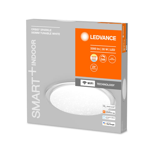 LEDVANCE SMART+ WiFi Tunable White LED-Deckenleuchte ORBIS Sparkle 560mm pic2