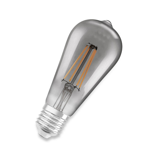 LEDVANCE SMART+ Bluetooth Filament Edison 44 6W E27 Smoke DIM 39206